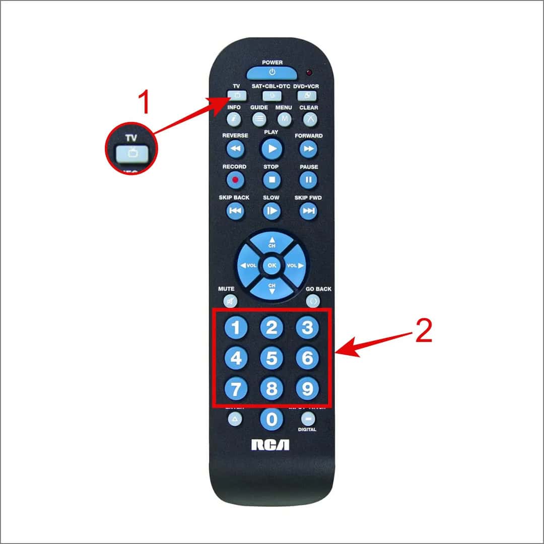 Program RCA Universal Remote With Codes 2