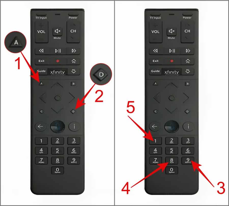 Reset Xfinity Comcast Universal Remote