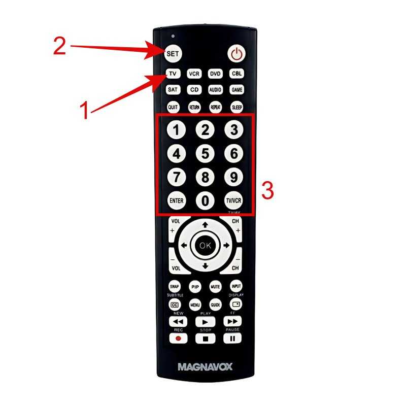 Program Magnavox MC348 Universal Remote